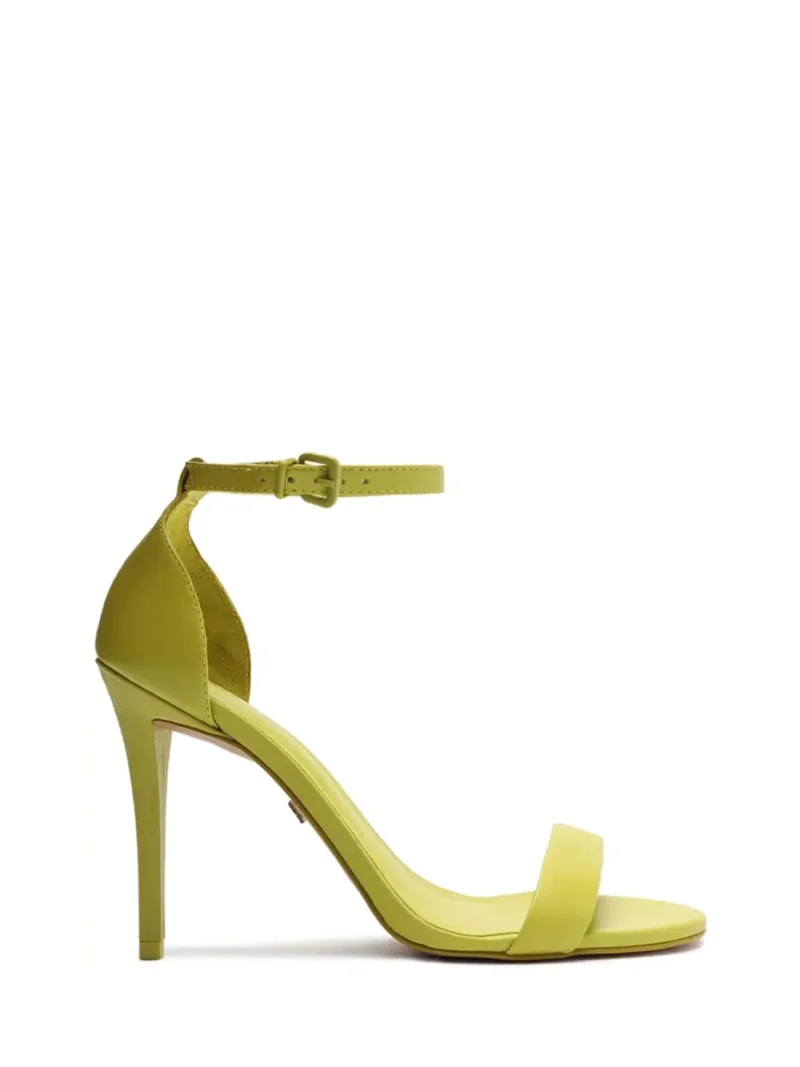 Sandália Arezzo em Pele Verde e Duas Tiras