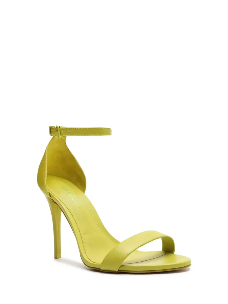 Alternative view of Sandália Arezzo em Pele Verde e Duas Tiras