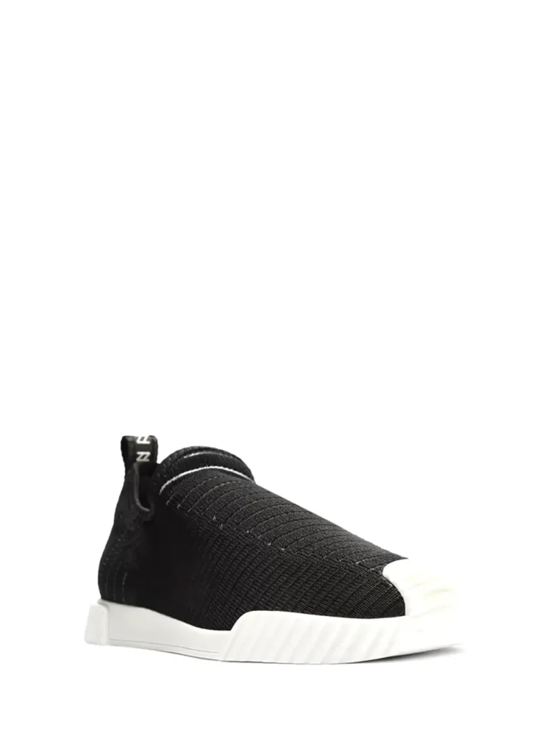 Alternative view of Ténis Arezzo em Tecido Preto e Sola Flat