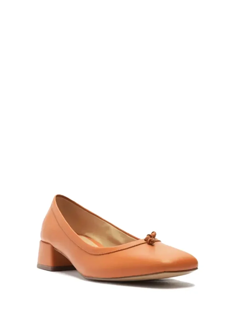 Alternative view of Sabrina Arezzo em Pele Castanha e Pormenor de Nó