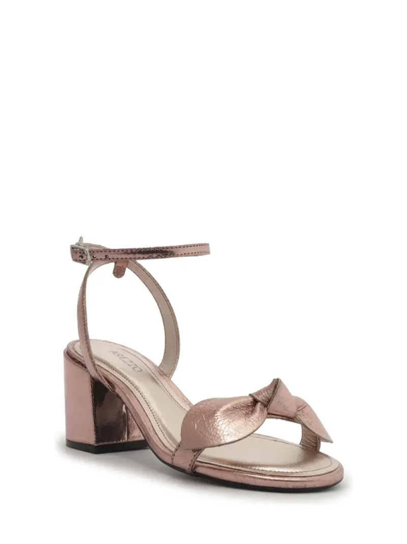 Alternative view of Sandália Arezzo em Pele Rosa com Pormenor de Laço