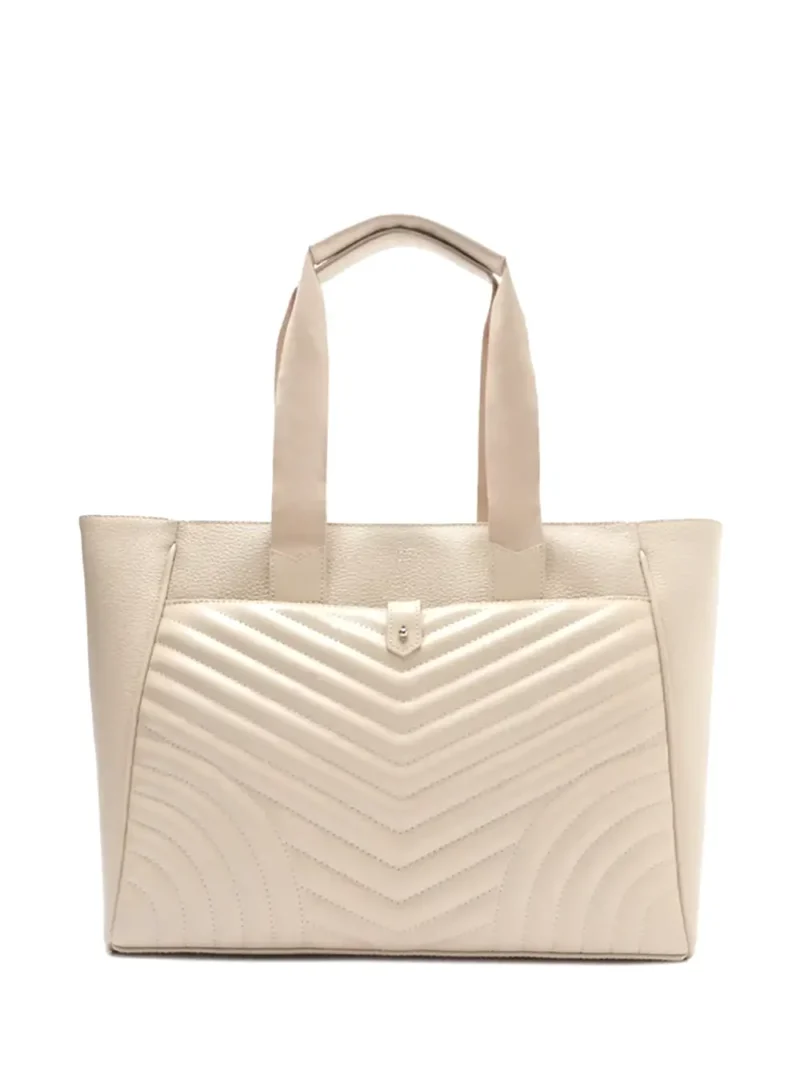 Mala Shopper Arezzo em Pele Beige