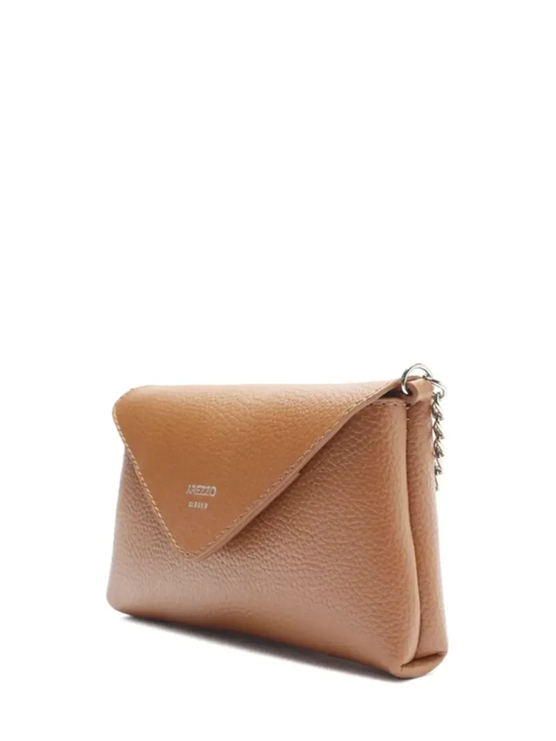 Alternative view of Mala Mini Arezzo em Pele Camel