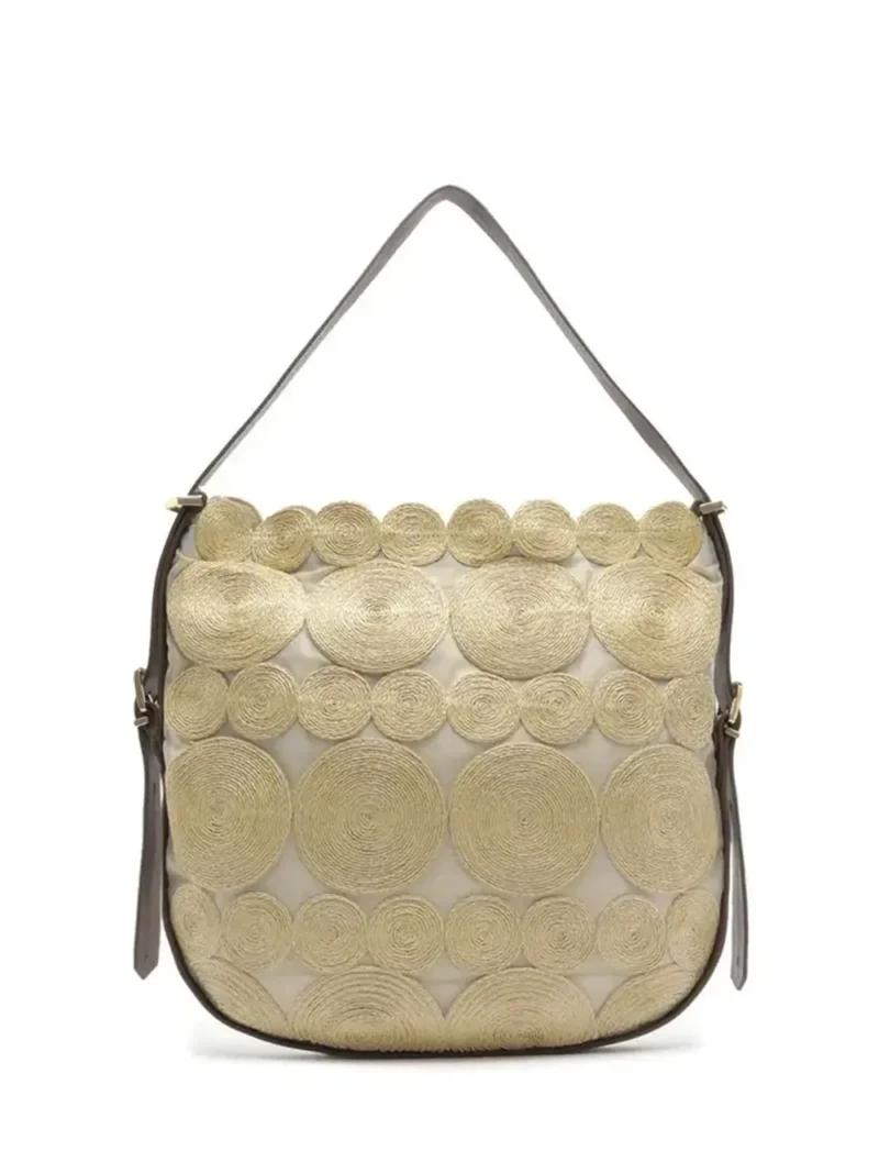 Mala em Ráfia Beige