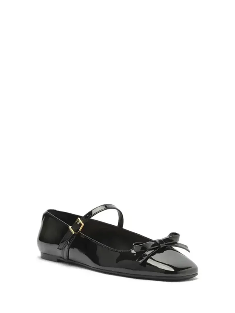 Alternative view of Sabrina Arezzo Preta em Pele Verniz