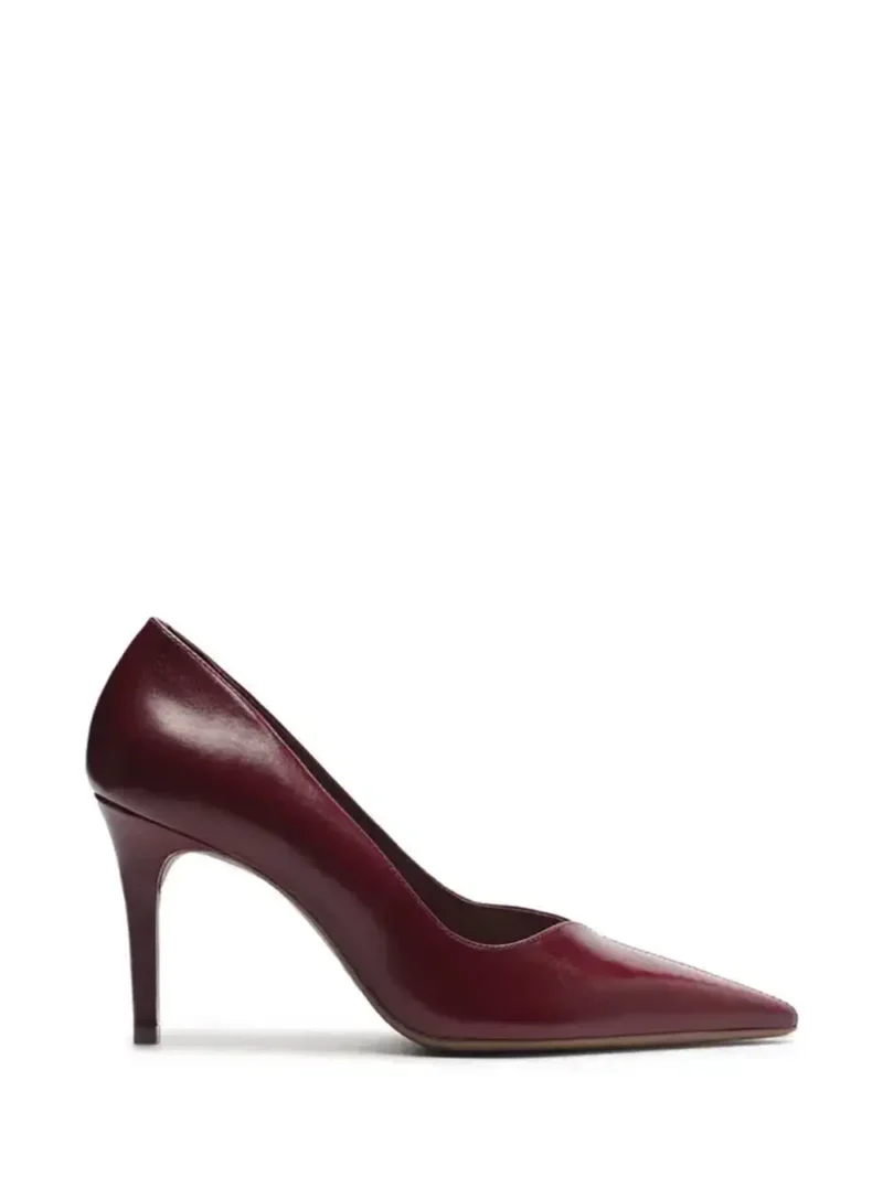 Scarpin Arezzo em Pele Bordeaux