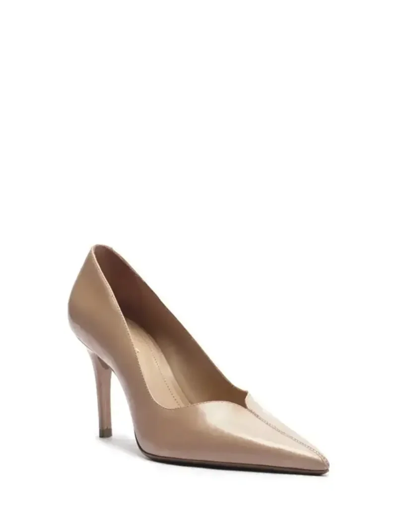 Alternative view of Scarpin Arezzo em Pele Beige