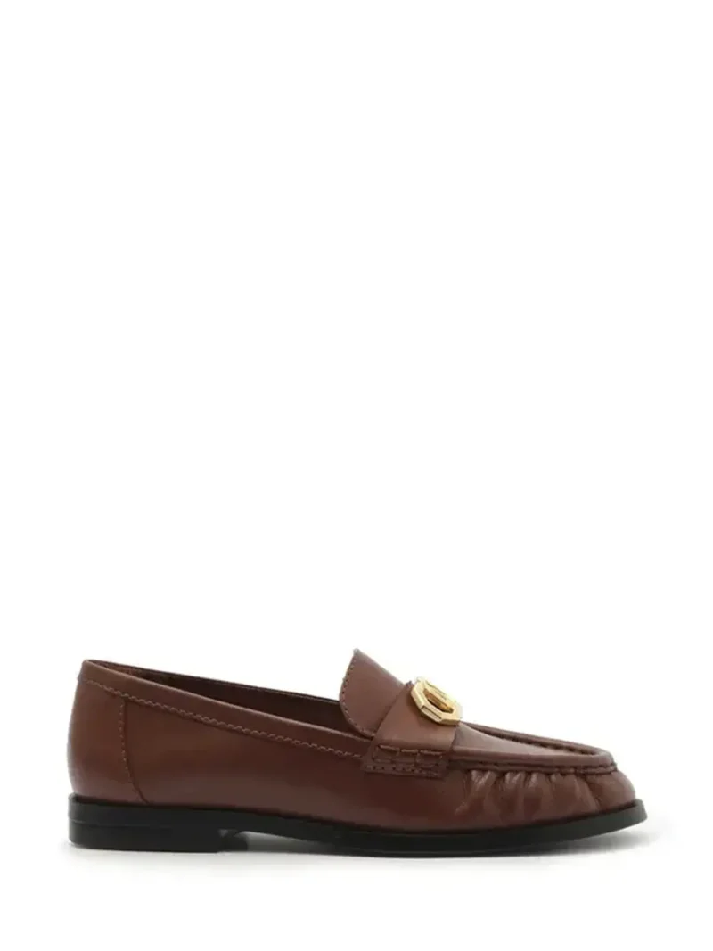 Loafer Arezzo em Pele Castanha