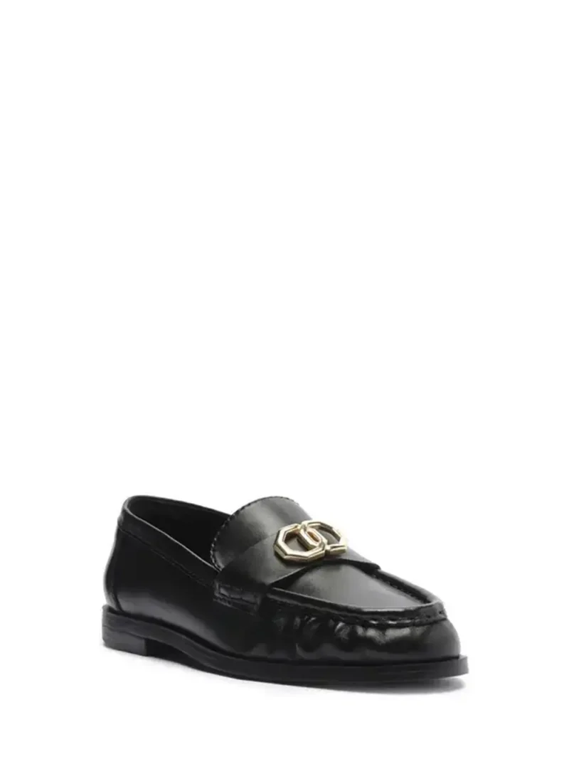Alternative view of Loafer Arezzo Preto em Pele