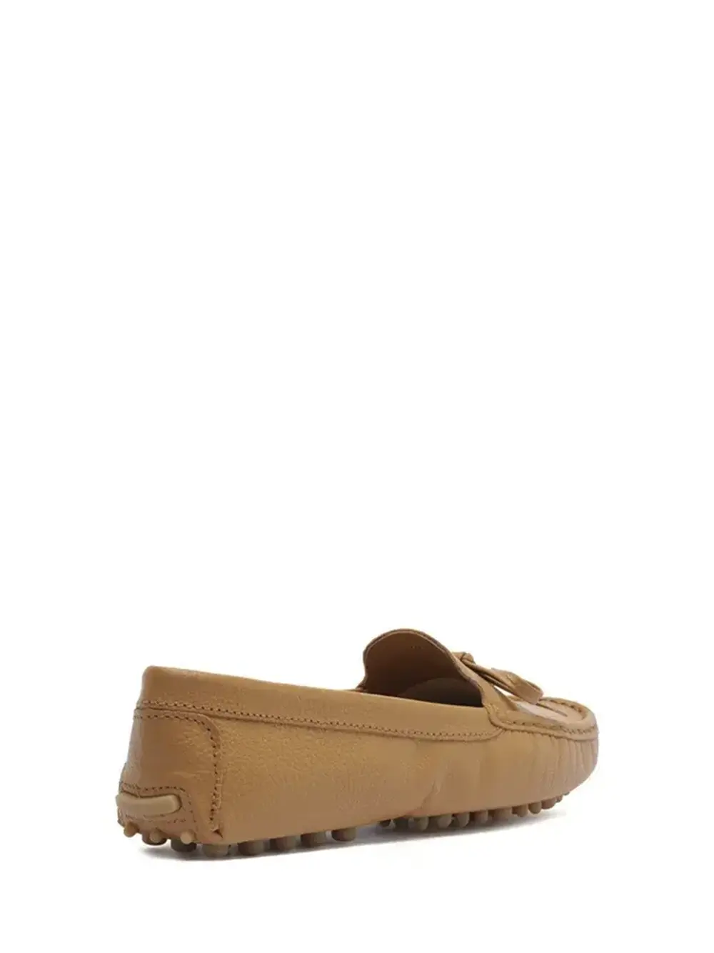 Loafer Arezzo em Pele Camel com Laço - Image 3