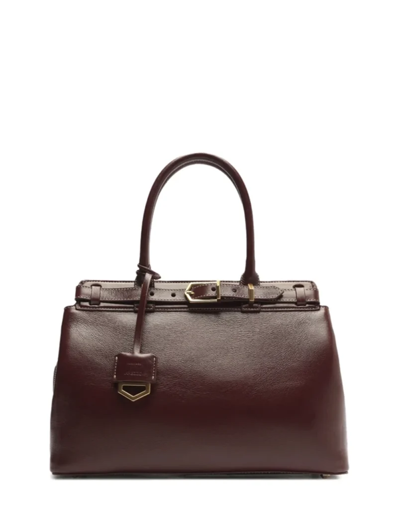 Mala Tote Maxi em Pele Vermelha