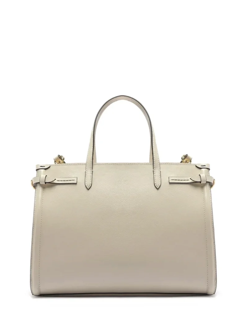 Mala Tote Maxi em Pele Branca