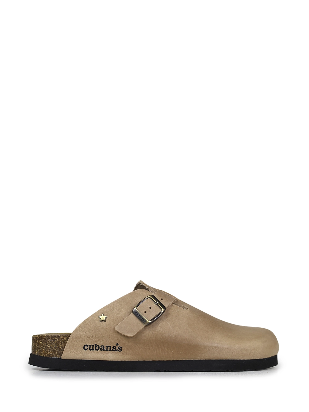 Sandália Fechada Homem em Camurça Beige