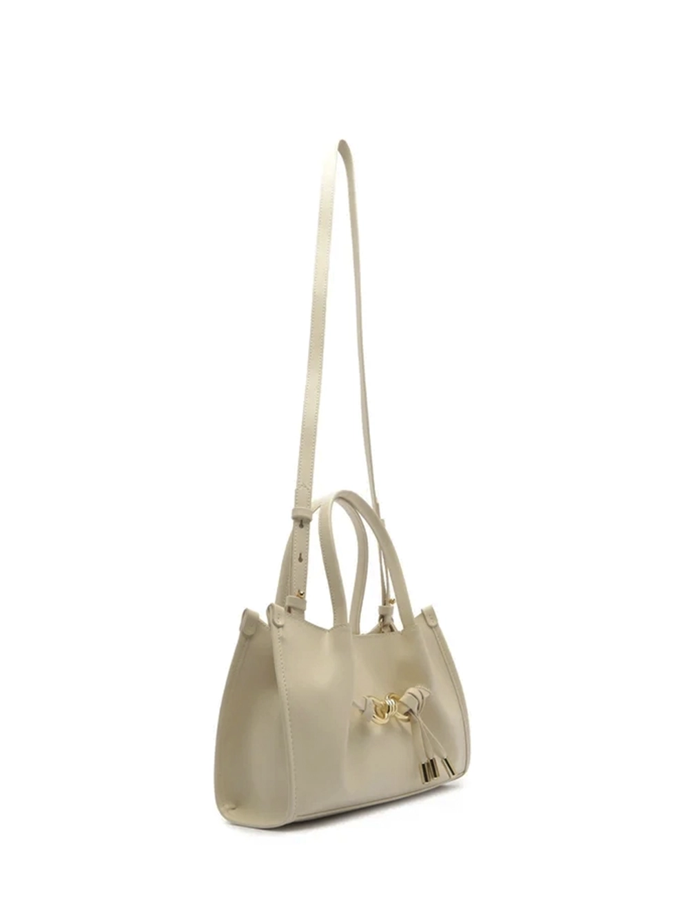 Mala Tote em Pele Branca - Image 2