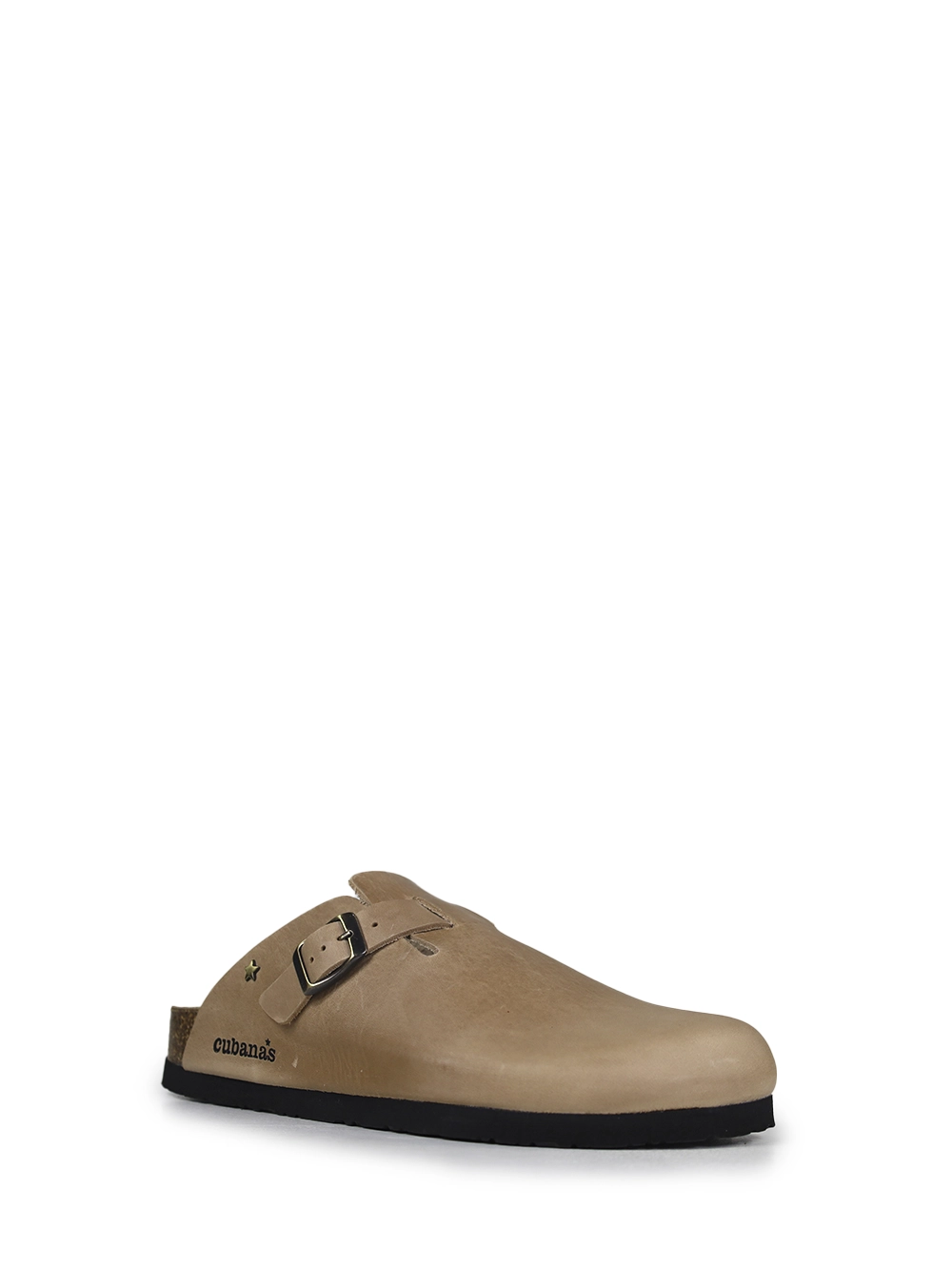 Sandália Fechada Homem em Camurça Beige - Image 2