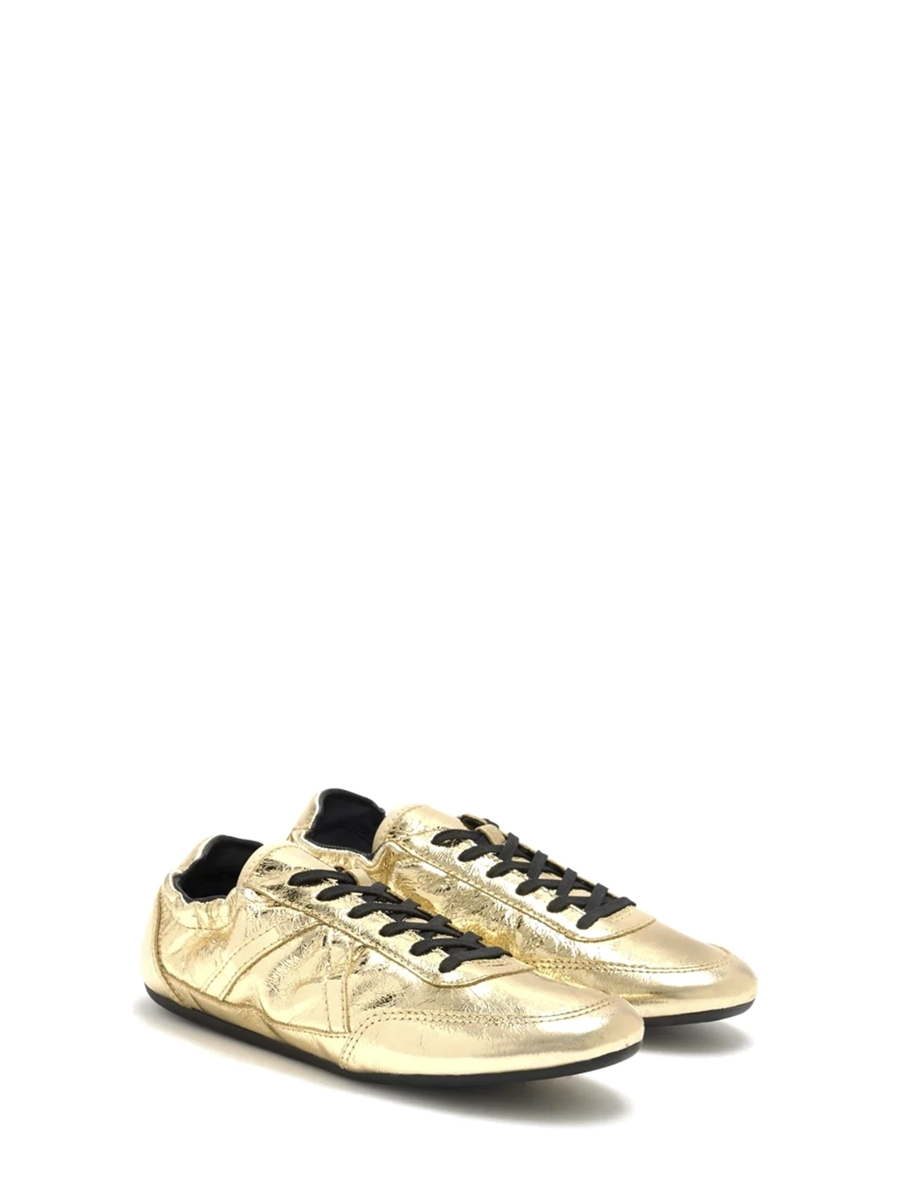 Ténis em Pele Dourada - Image 2