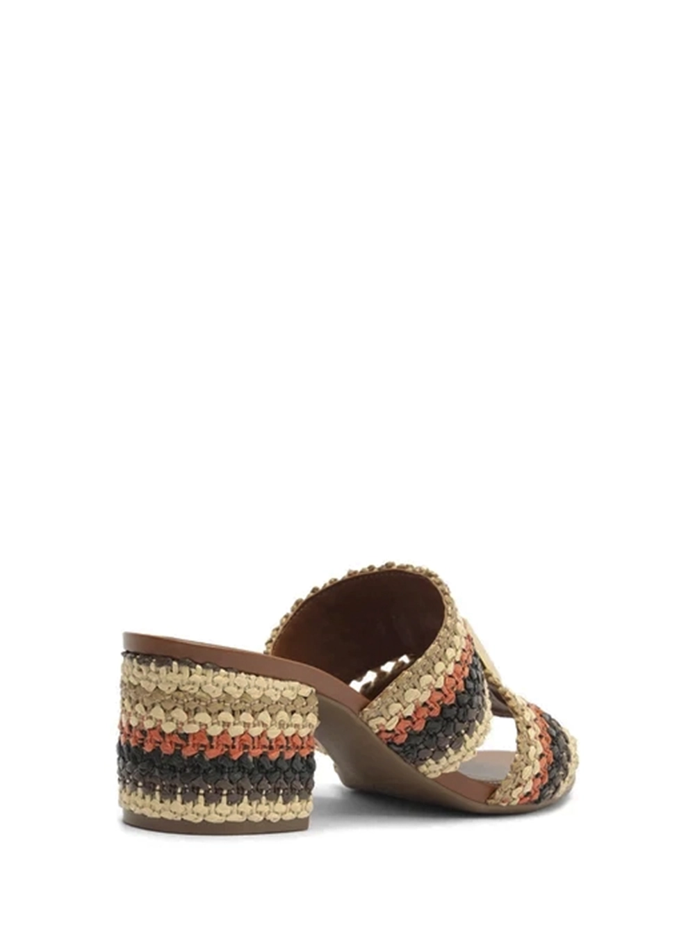 Mule Colorida Tramada Salto Médio - Image 3