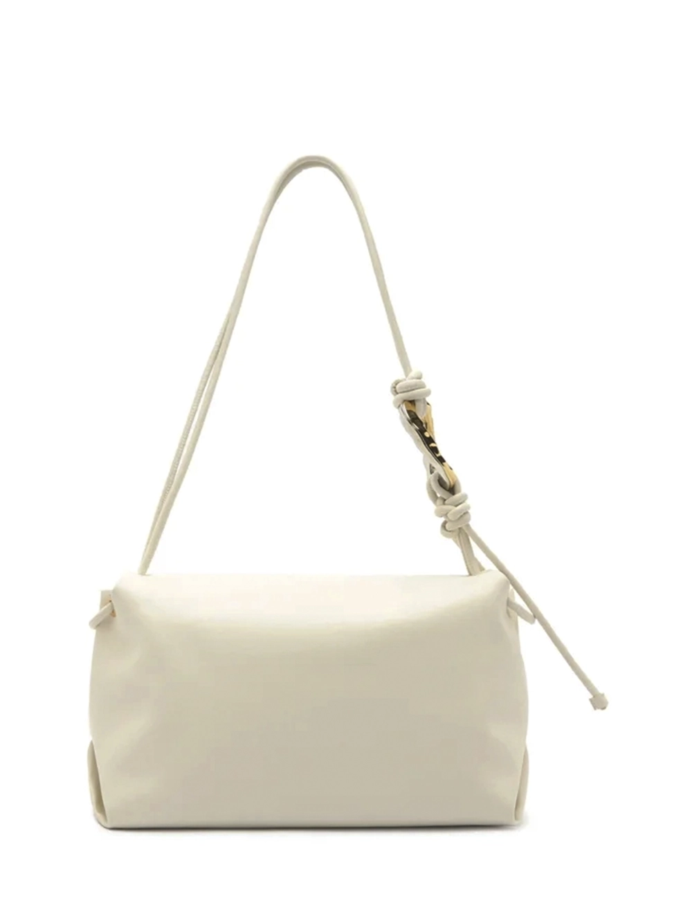 Mala de Ombro Maxi em Pele Branca - Image 3