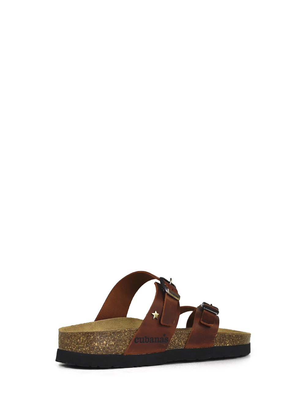 Sandália Nazaré em Pele Castanha e Tiras - Image 3