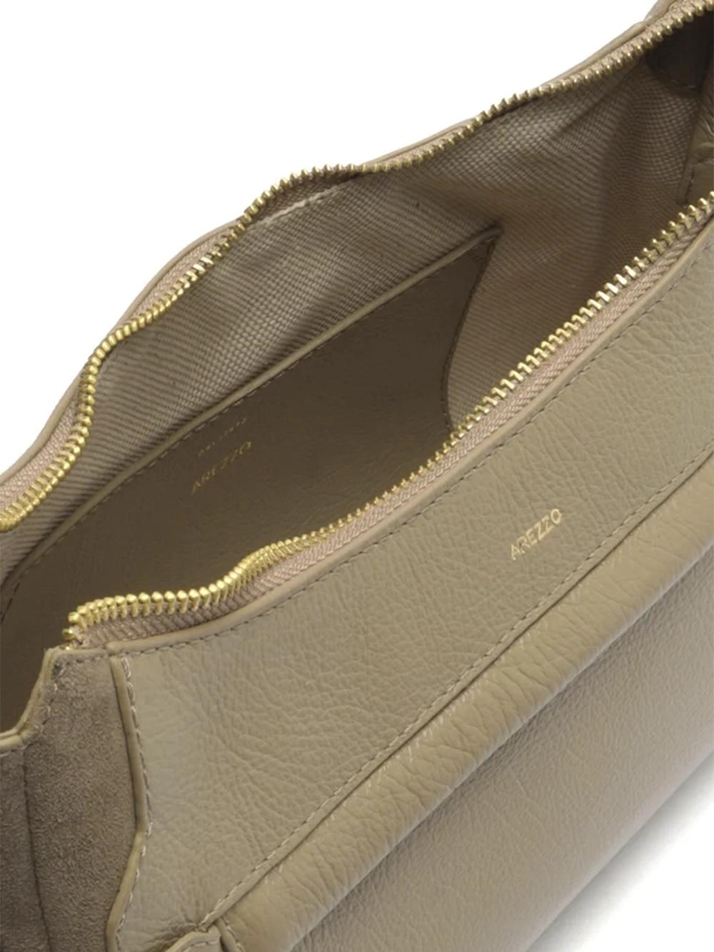 Mala Tiracolo em Pele Cinza - Image 4